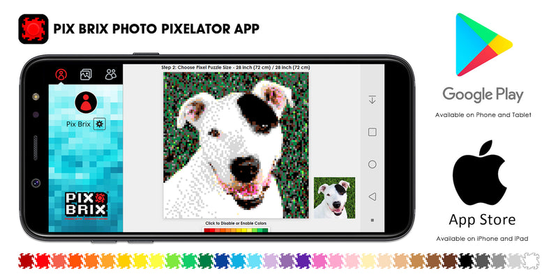 Pix Brix Photo Pixelator App