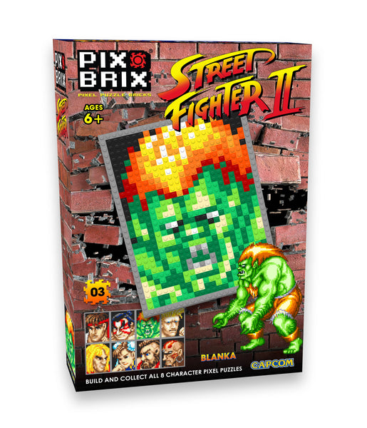 Street Fighter® 3D Mini Pixel Fighter – Blanka
