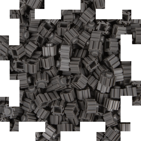 Dark Gray Pixel Bricks - Create with Dark Tones