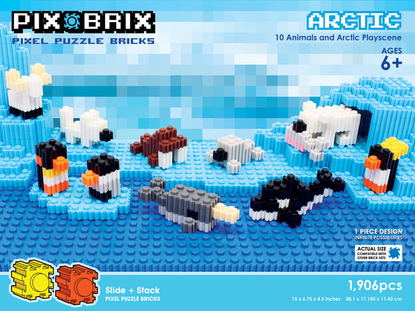 Arctic Set – Build Your Own Polar-Themed Pixel Art Creations