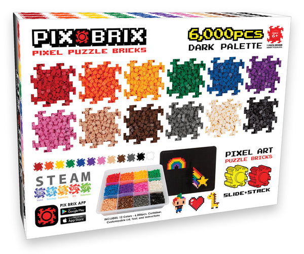 Dark Green Pixel Bricks - Lush Tone Art Creations – Pix Brix