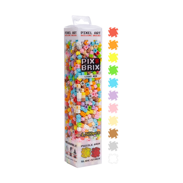 Versatile 2D & 3D Pixel Puzzle Brick Kit – Pix Brix