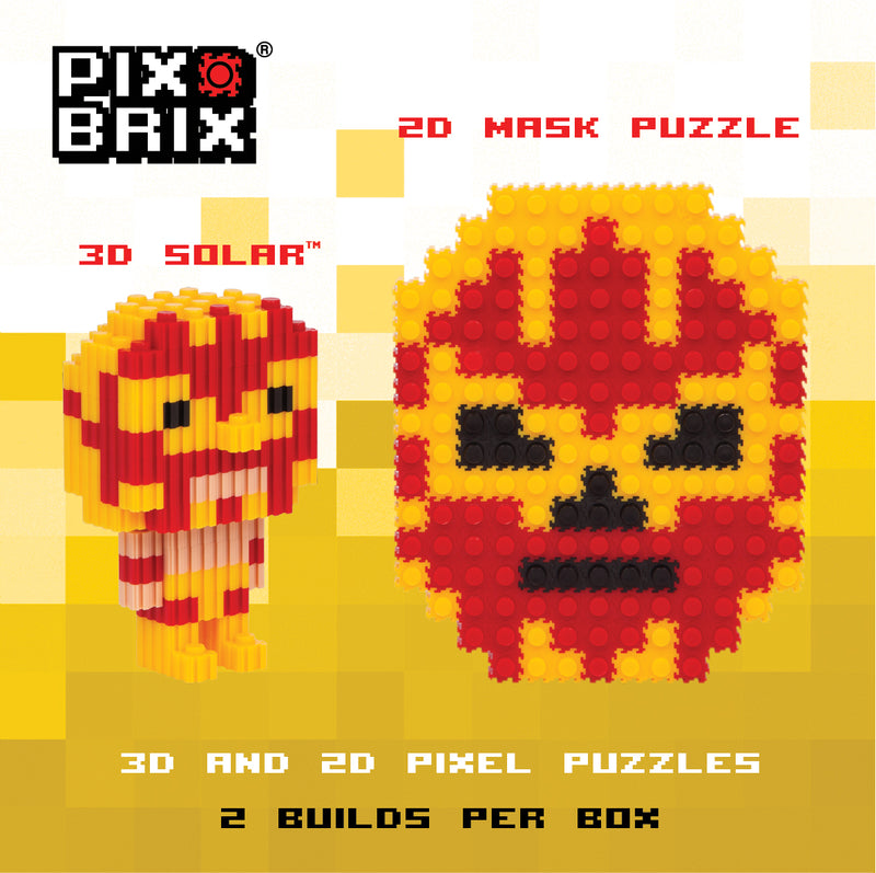 Solar - Luchador Pixel Puzzle Kits