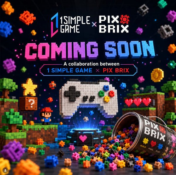 Pix Brix × 1 Simple Game: Something Exciting Is on the Way