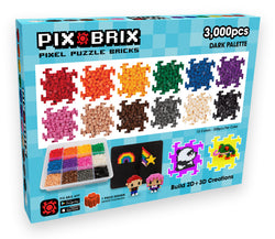 3000pc Dark Palette Container - Pixel Art Haven