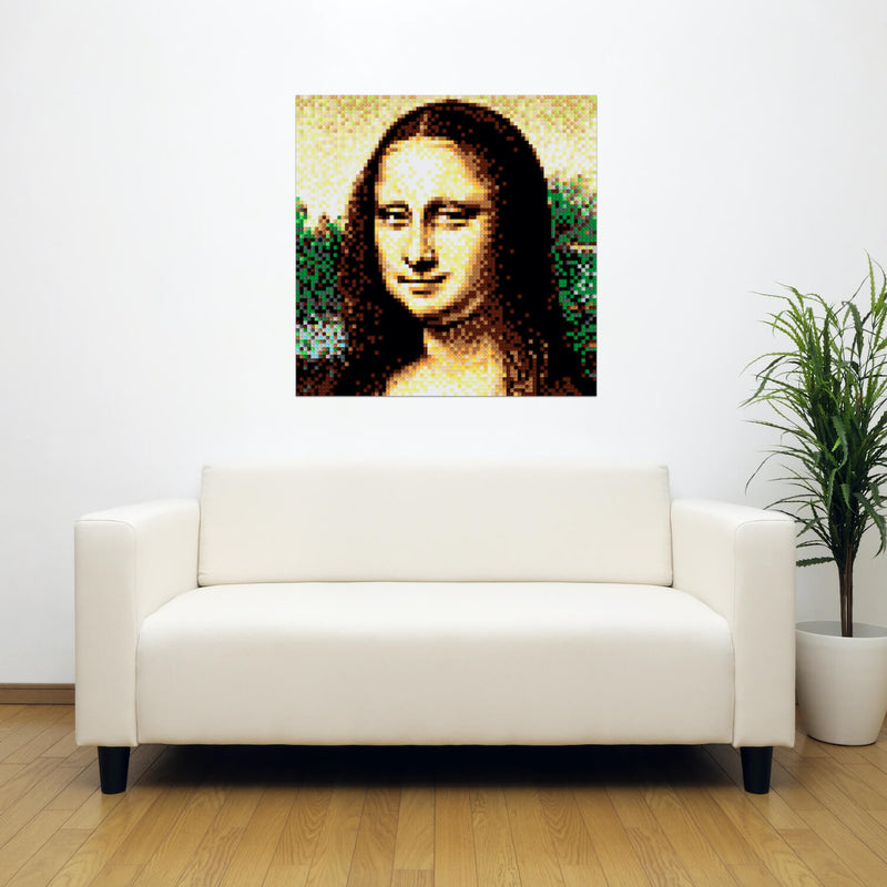 Mona Lisa Pixel Puzzle Wall Decor