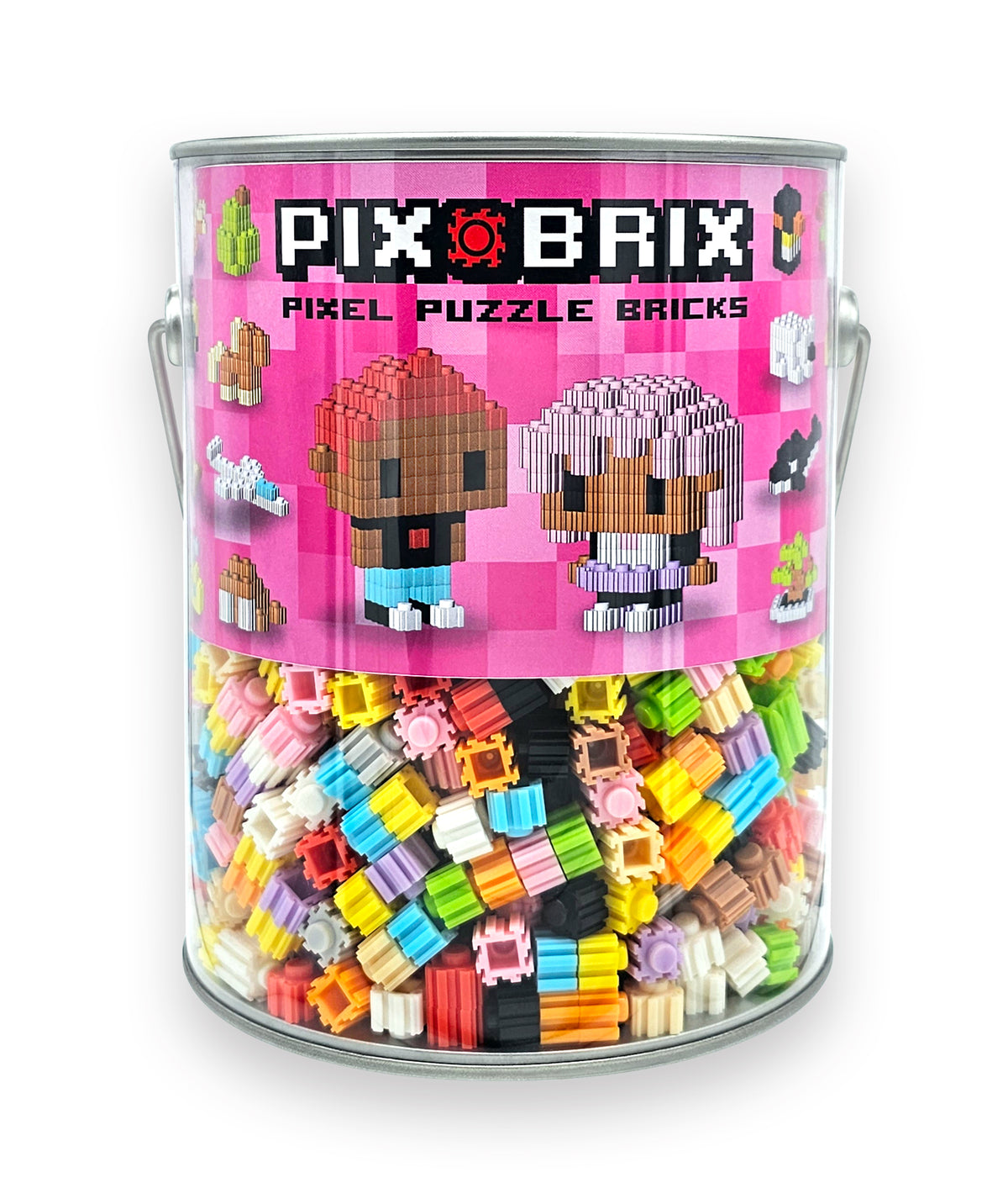 1500pc Mixed Color Bricks - Building Creativity