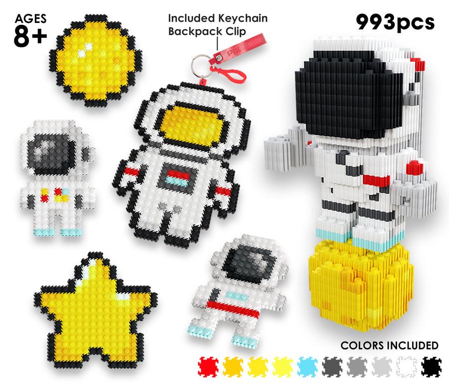 Pix Brix Space Bottle – Astronaut Set