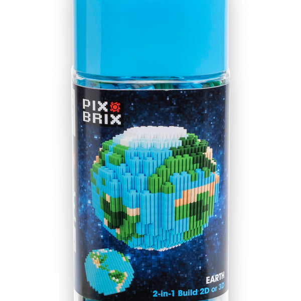 ピクセル Earth Pixel Puzzle | 2D And 3D Globe Pixel Kit