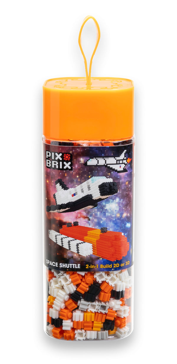 Pix Brix Space Bottle – Space Shuttle Set
