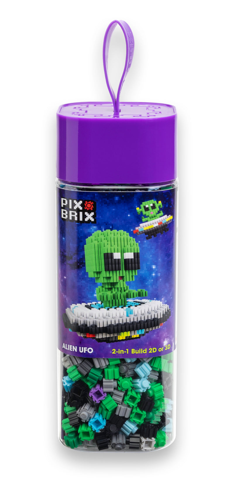 Pix Brix Space Bottle – UFO Set