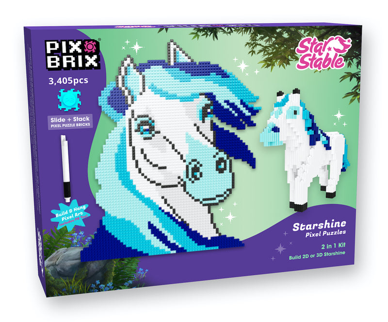 Starshine 2-in-1 Puzzle Kit - Star Stable's Finest – Pix Brix