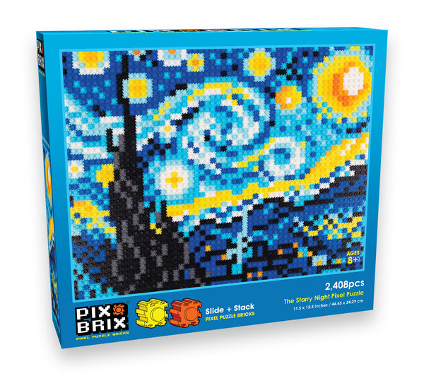 Starry Night Pixel Puzzle