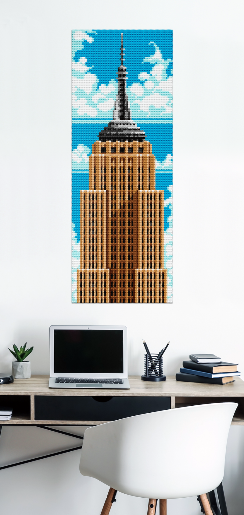 Empire State Building Pixel Puzzle