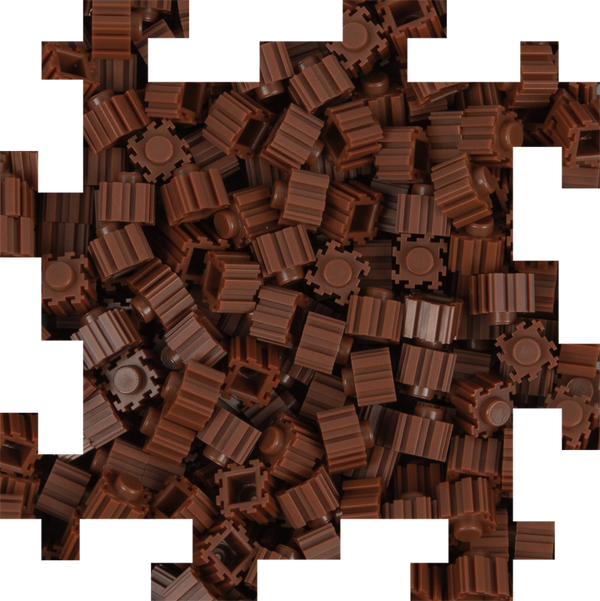 Dark Brown - 250 - 500 pcs 
