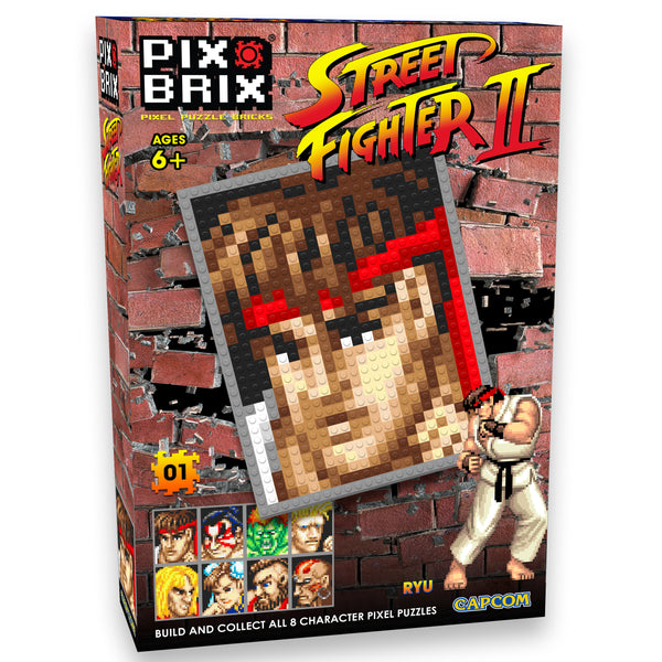 Street Fighter RYU Minifig With Custom Blister Card 