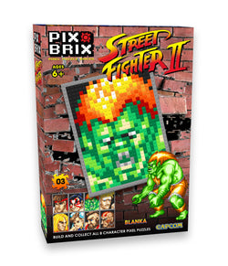 Blanka, Street Fighter® Pixel Puzzle Bricks