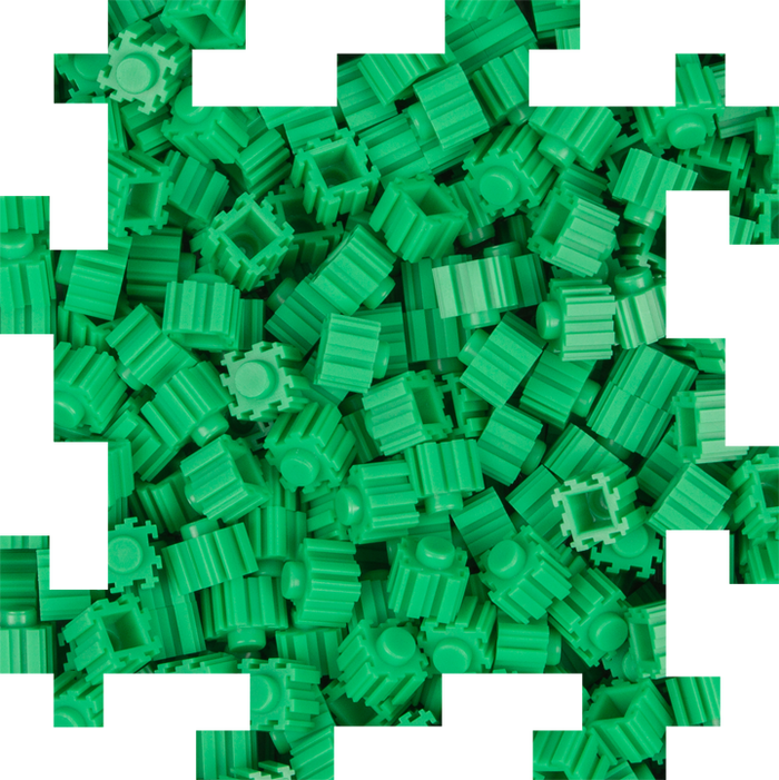 Medium Green Pix Brix - Building Blocks Set