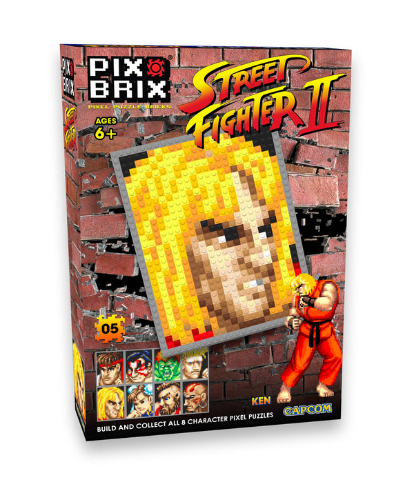 Street Fighter® Pixel Puzzle – Ken