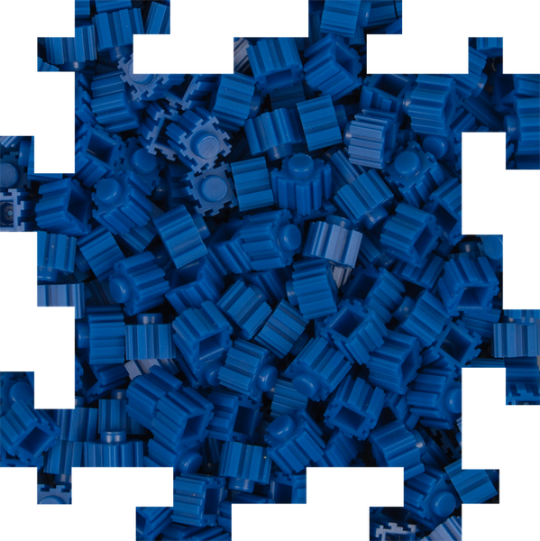 Dark Blue Pix Brix - Vibrant Building Blocks