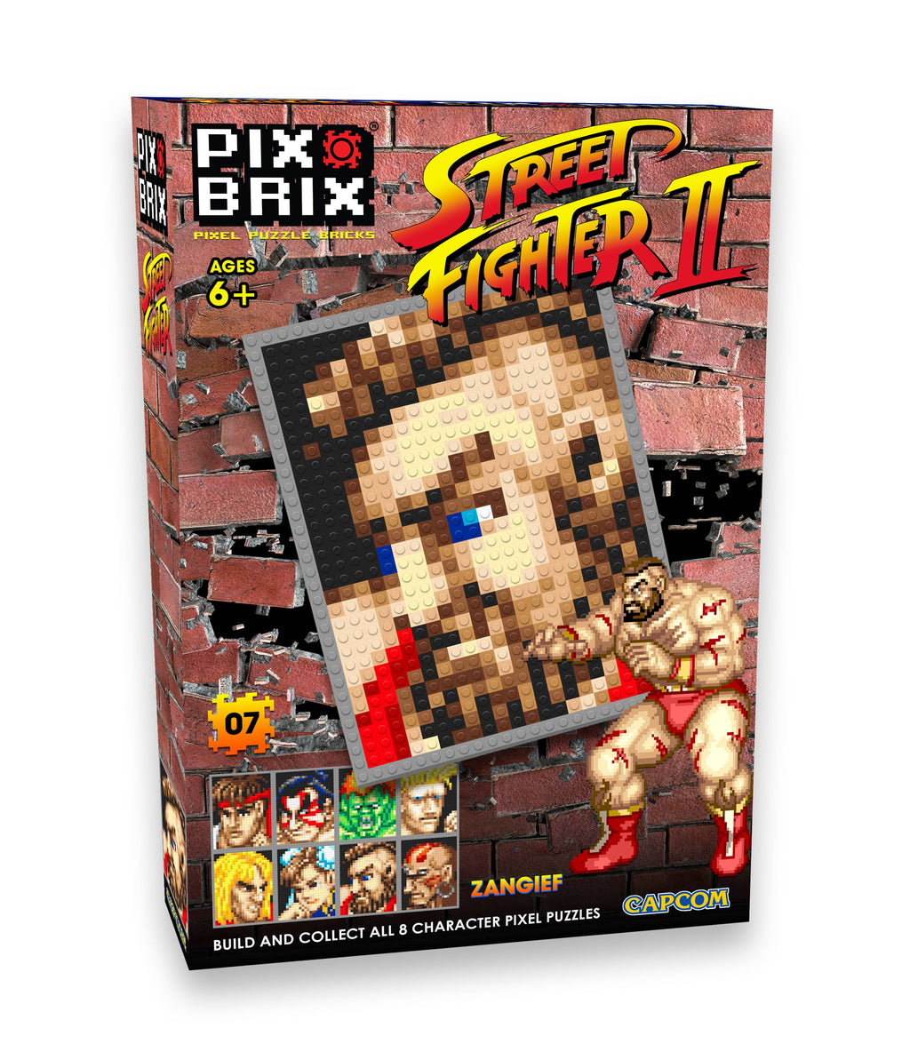 Build Zangief from Street Fighter with 768-Piece Kit