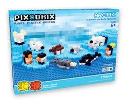 Arctic Pixel Puzzle Brick Set