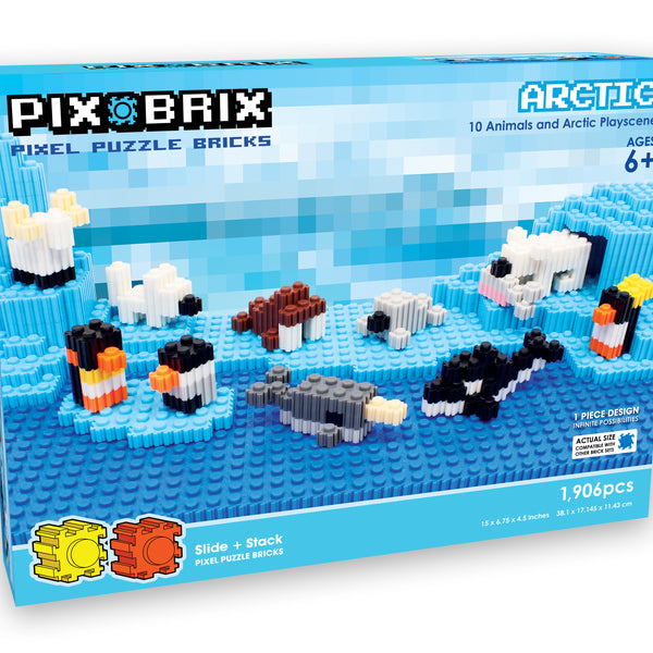 Arctic Set – Build Your Own Polar-Themed Pixel Art Creations