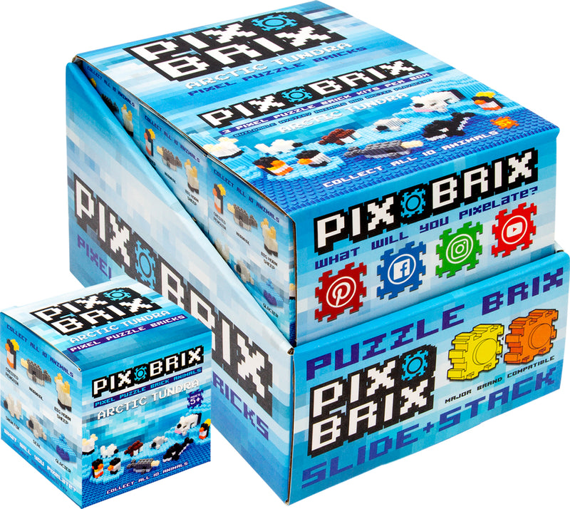 Arctic Animal Pixel Puzzle Blind Box