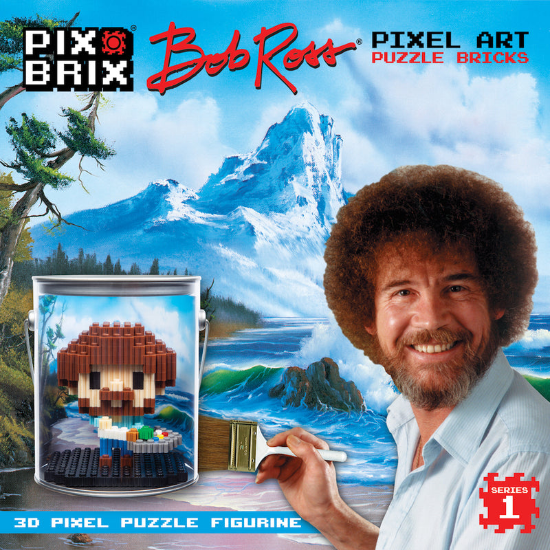 Pix Brix Bob Ross Pixel Blocks