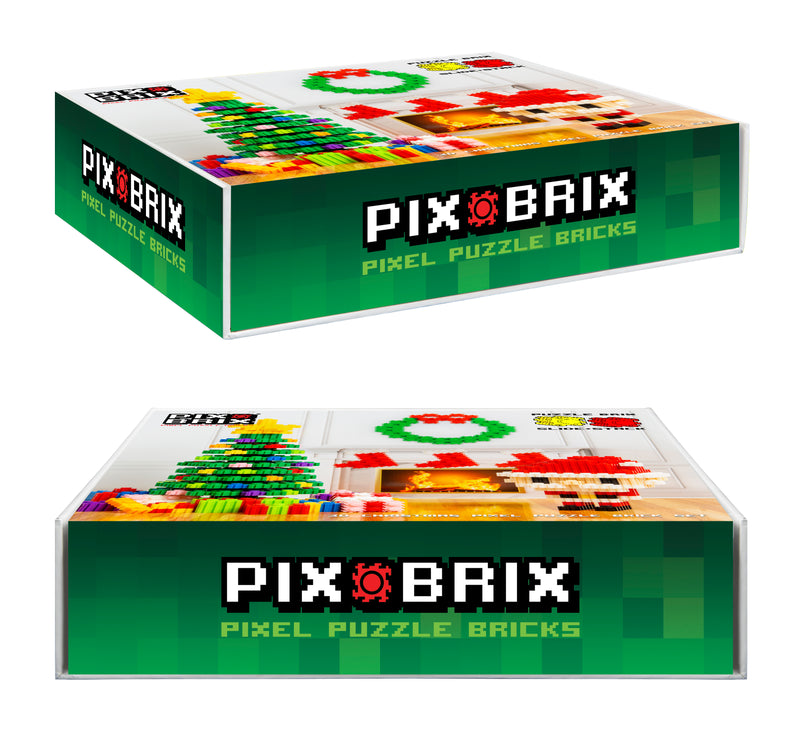 Boxes of Christmas Pixel Puzzle Diorama