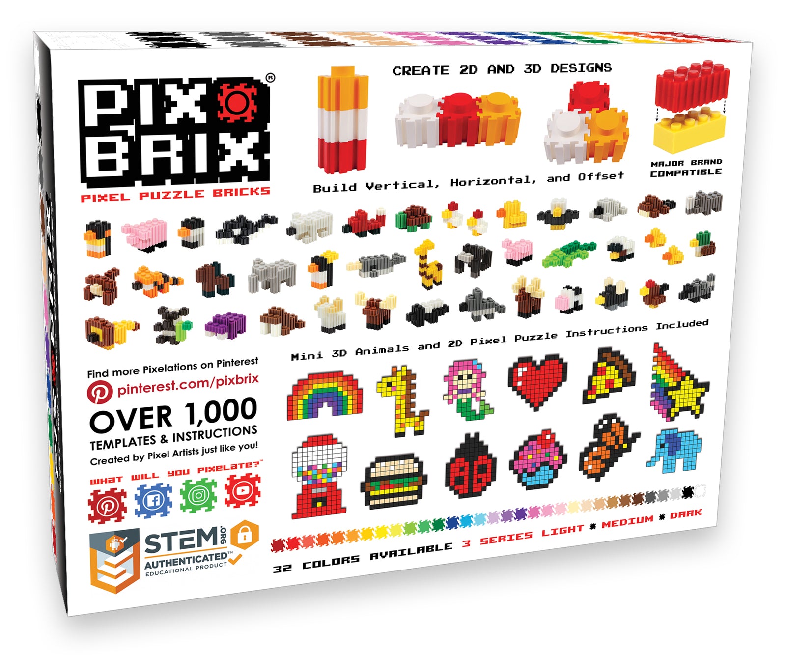 Dark Palette 6000pc Pix-Brix Set - Shop Now!