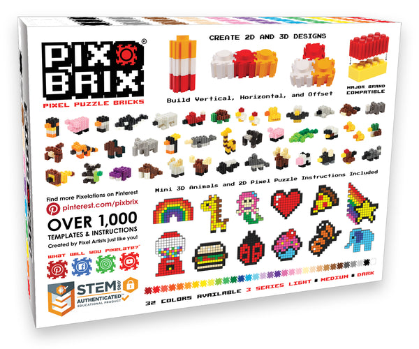 6000pc Medium Palette Pix-Brix Kit - Sop now!