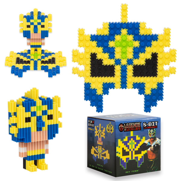 Rey Fenix - Luchador Pixel Puzzle Kits