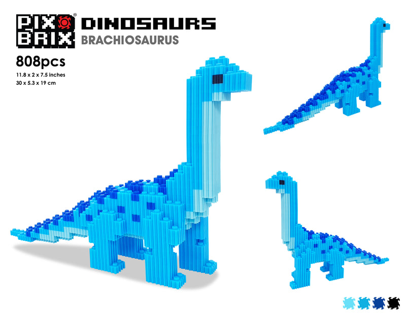 Brachiosaurus - Pix Brix Dinosaur series