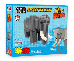 Pix Brix African Elephant - Wild Kratts