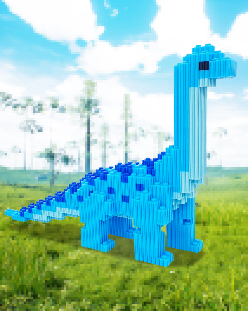 Brachiosaurus Model Kit - Fun Dinosaur Building – Pix Brix