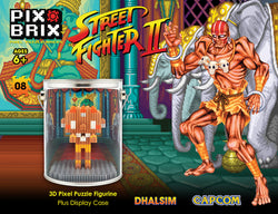 Street Fighter® 3D Mini Pixel Fighter – Dhalsim