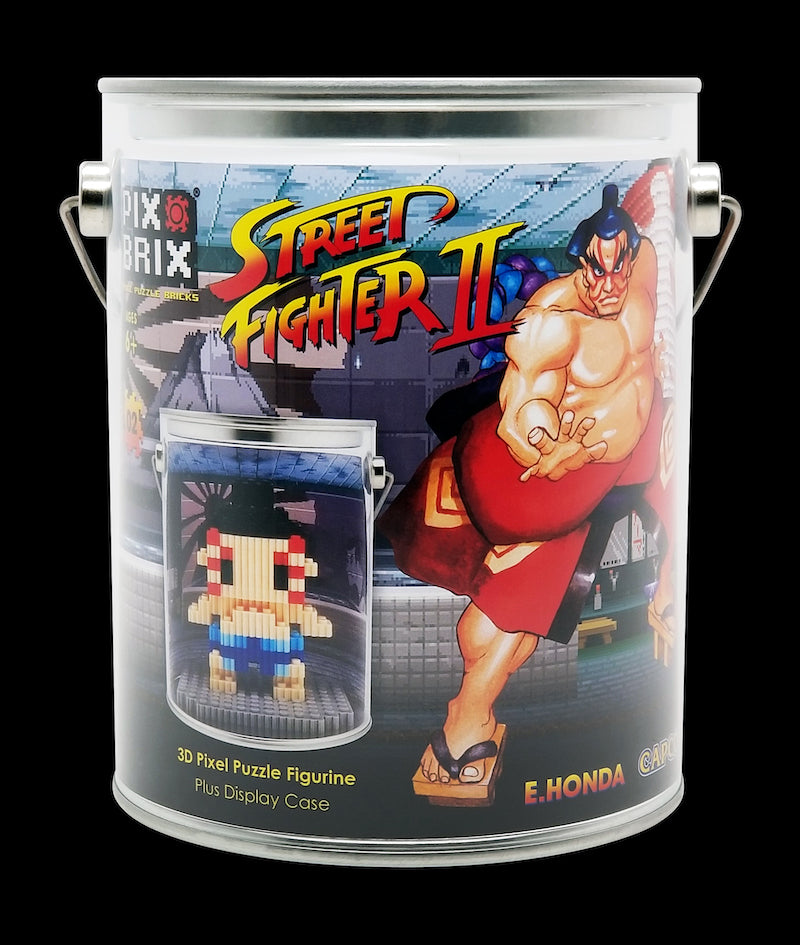 Street Fighter® 3D Mini Pixel Fighter – E. Honda