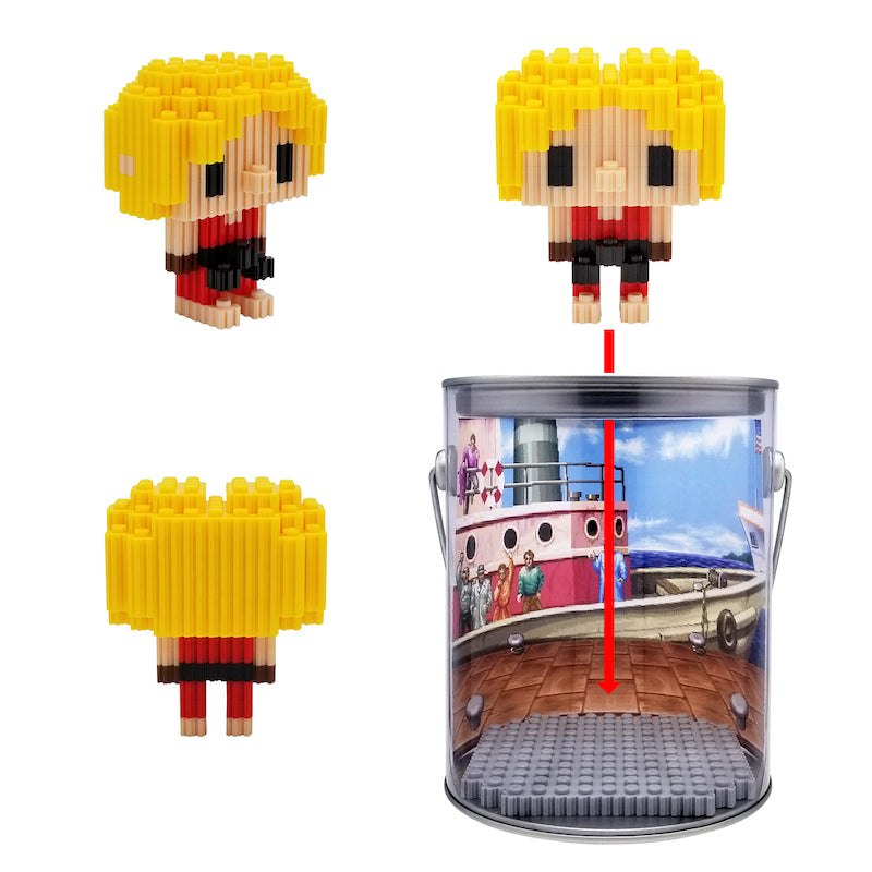 Street Fighter® 3D Mini Pixel Fighter – Ken