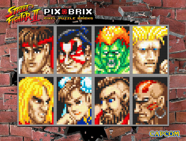 Street Fighter® Ultimate Bundle Pixel Puzzle