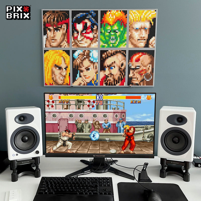 Buy E. Honda Street Fighter® Pixel Puzzle Bricks Now! – Pix Brix