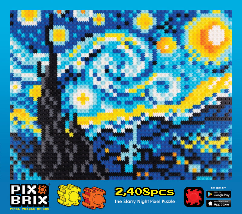 Starry Night Pixel Puzzle